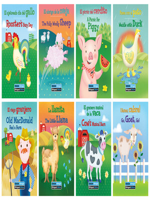 cover image of School & Library Edition On the Farm Bilingual Audio Series